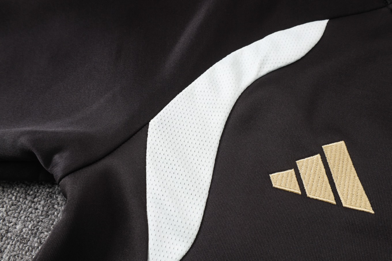 2026 Flamengo Dark brown Jacket Training Suit Set