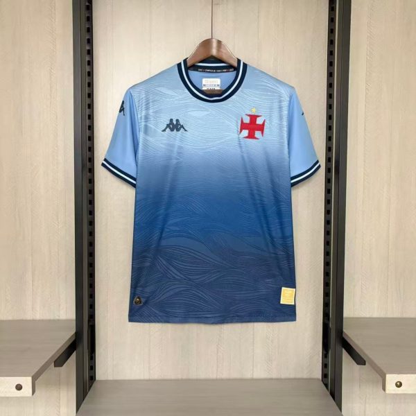 2025/26 Vasco da Gama Goalkeeper Blue jersey Fan version