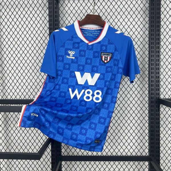 2025/26 Sunderland Away Blue Jersey – Fan Version (BALIEJIN)