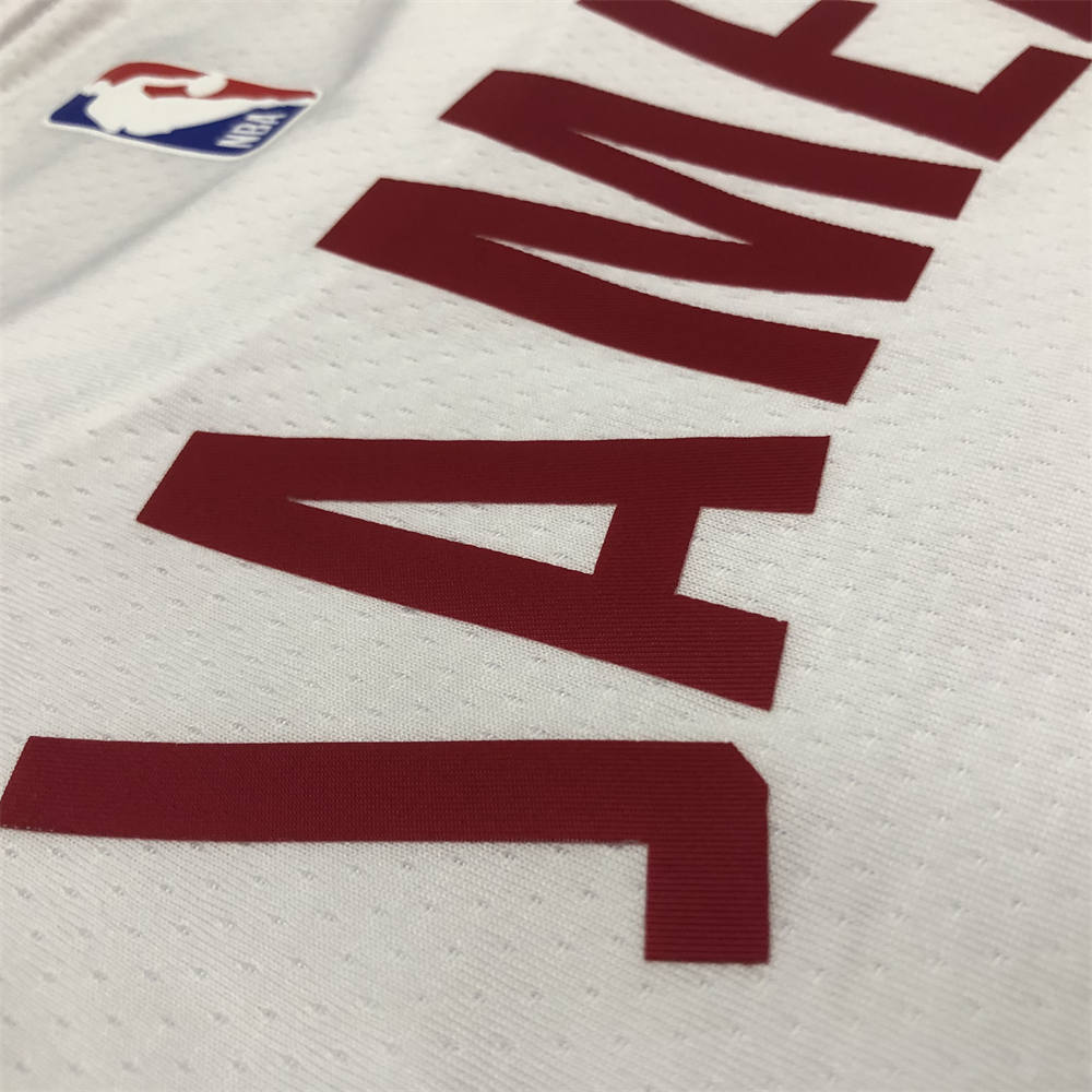 NBA Cleverland Cavaliers Round Neck White jersey JAMES#23 S-XXL