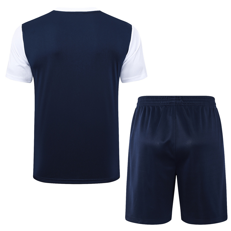 24/25 Sao Paulo Blue and White Training Set Shirt and Shorts
