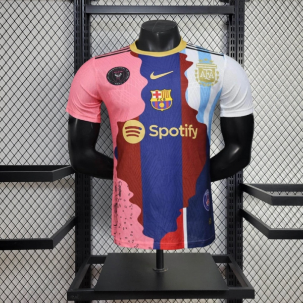 25/26 Barcelona/Inter Miami/PSG/Argentina Messi 10 Commemorative Edition jersey Player Version