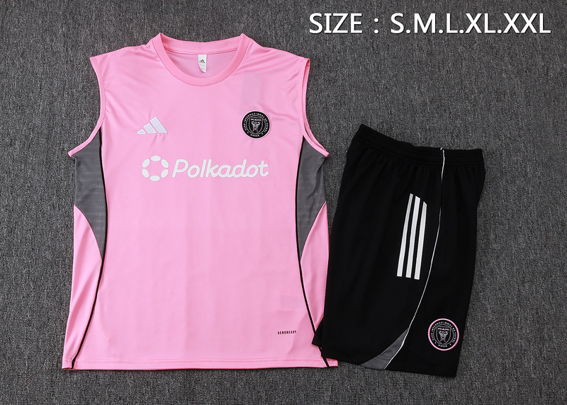 2025/26 Miami Pink Training Set Shirt and Shorts