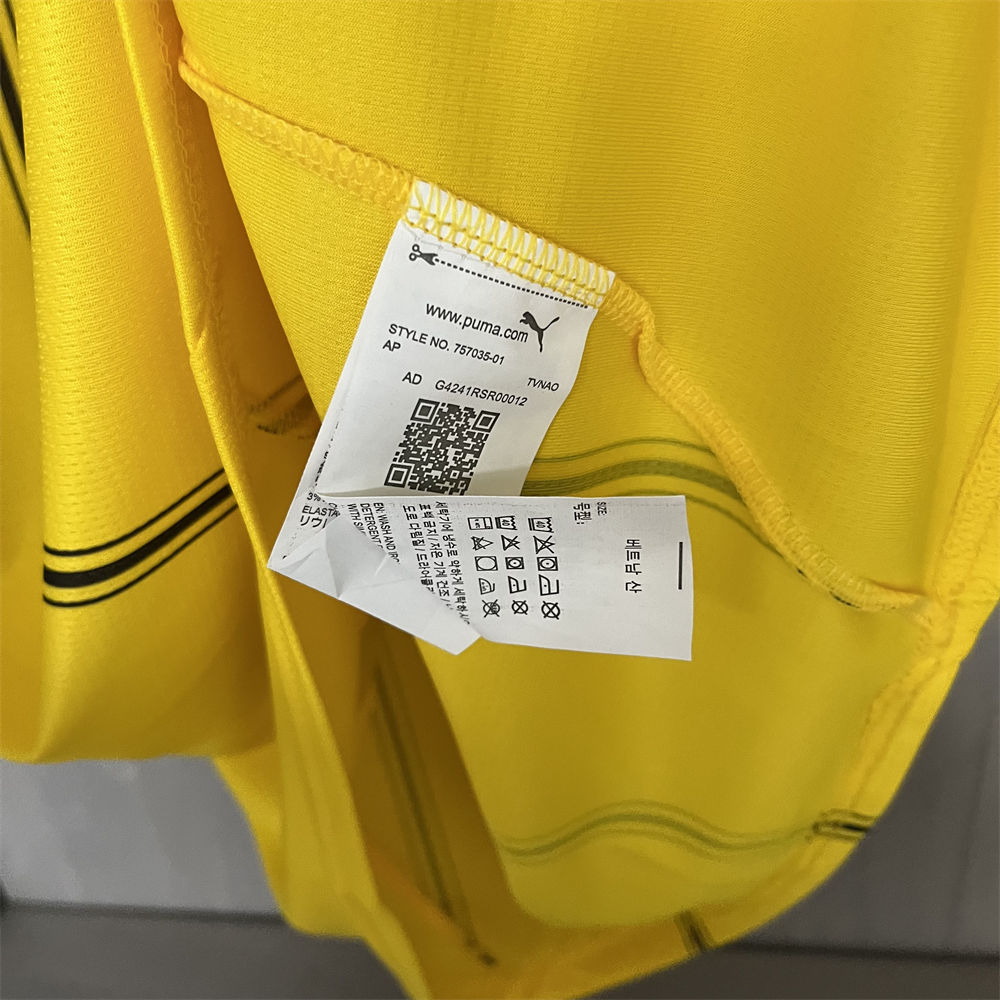 2024/25 Dortmund Home Jersey Fan Version