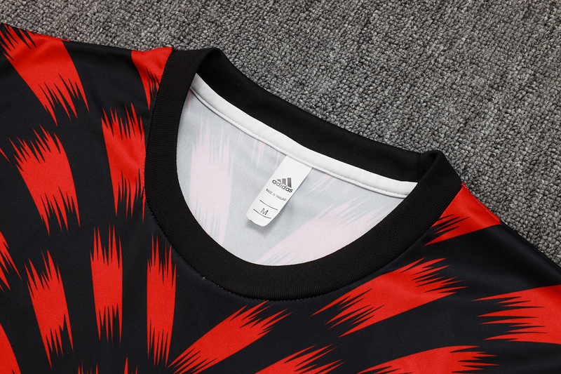 2025/26 Flamengo Red Black Training Set Shirt and Shorts