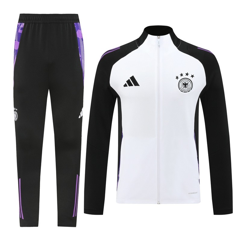 2024 Germany White Training Suit Set Football Team Shirt Sports Fashion