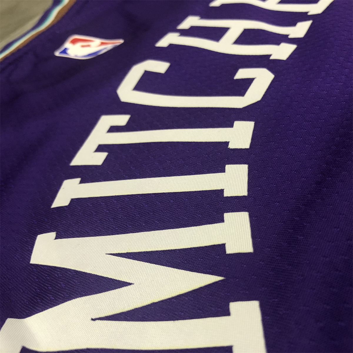 NBA Utah Jazz V-Neck Purple Jersey MITCHELL#45 S-XXL