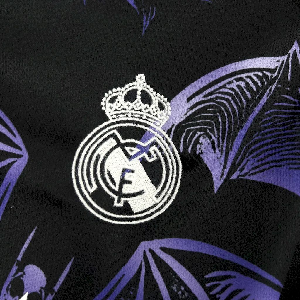24/25 Real Madrid Purple Bat Special Edition Football Jersey Fan Version