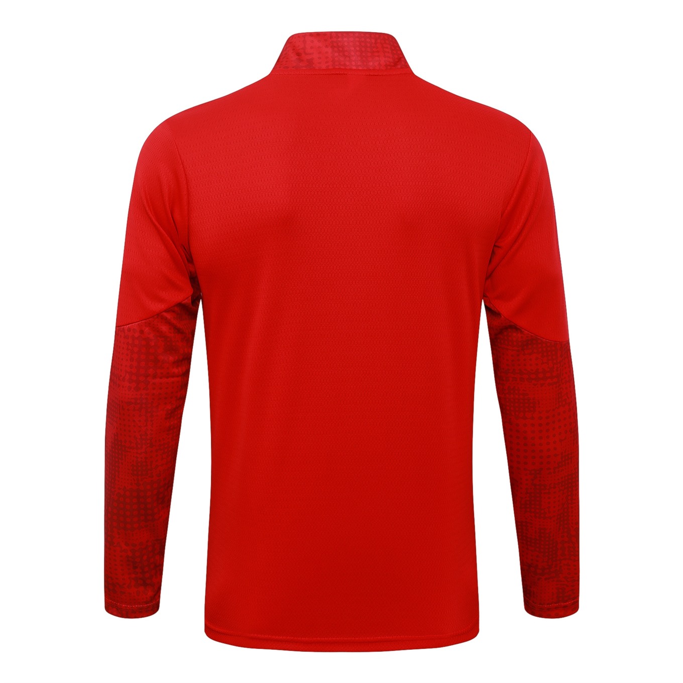 202526 AC Milan Red Long-sleeved half-pull training kit Football team kit