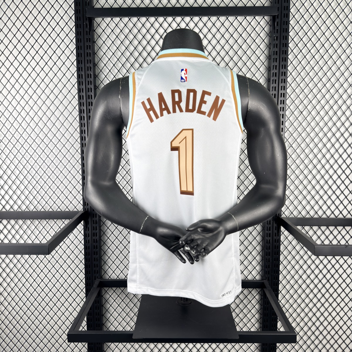 NBA Cleverland Cavaliers Round Neck White Jersey HARDEN#1