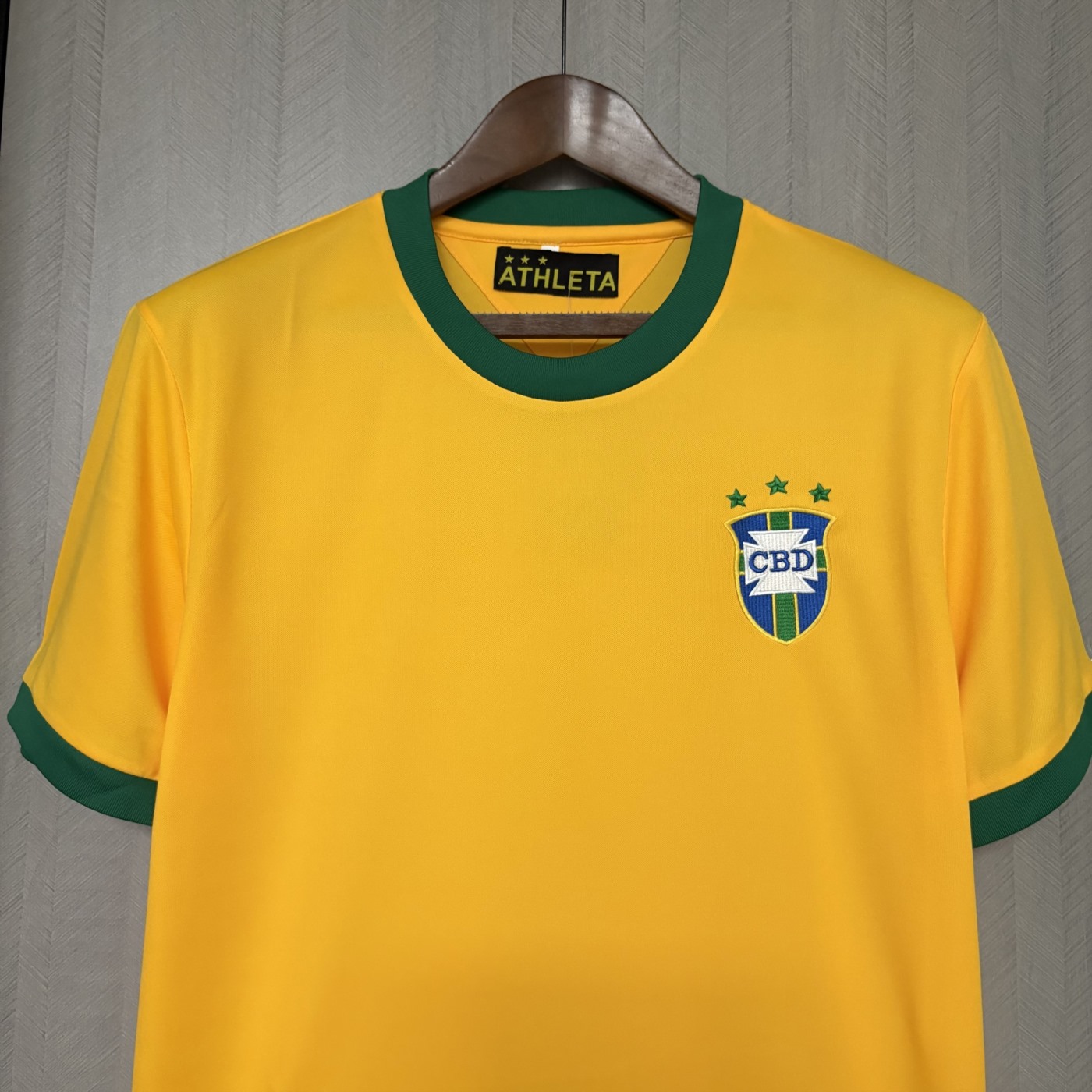 Retro Brazil 1971 Home jersey Fan Version