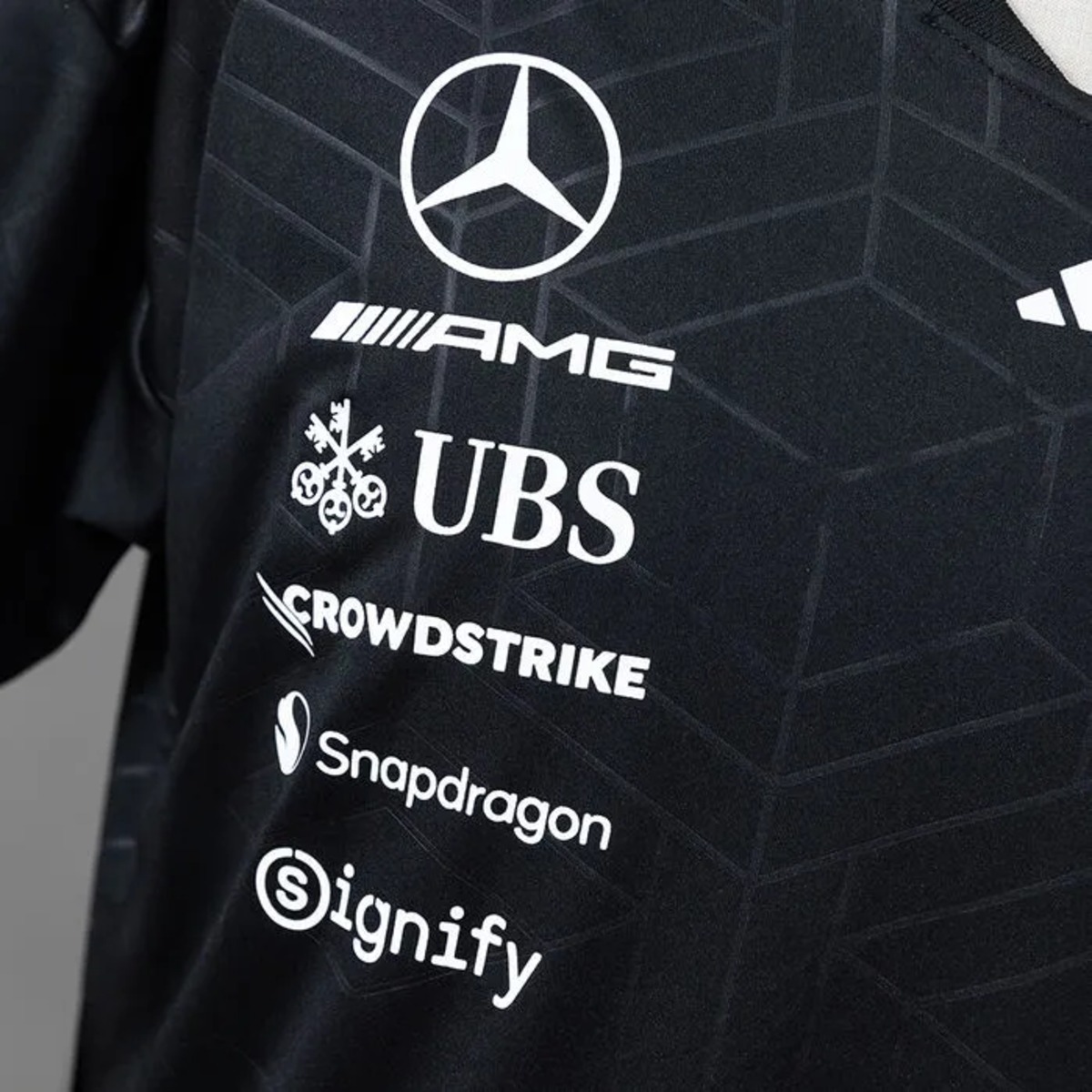 F1 Racing Mercedes-AMG 2026 Black Jersey