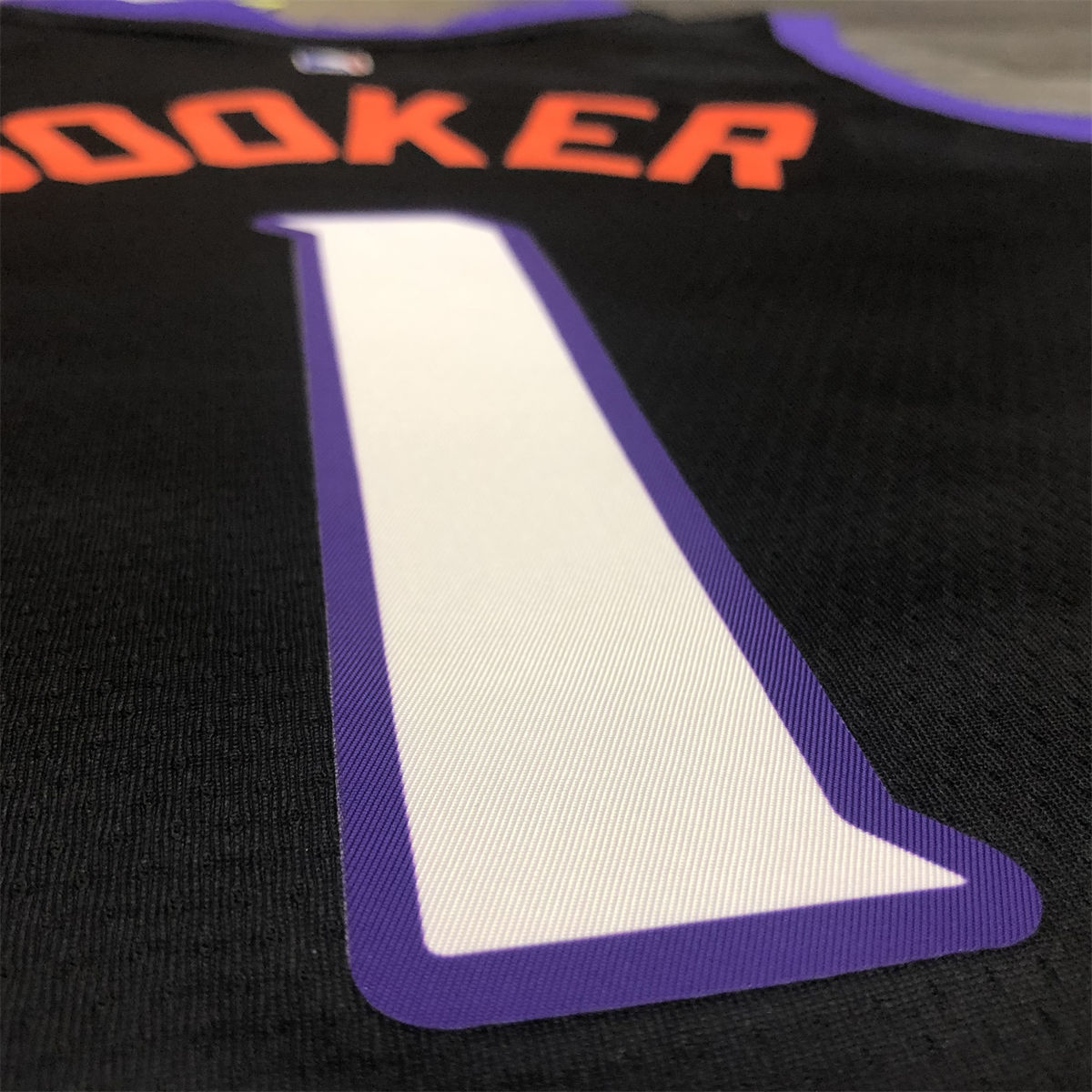 NBA Phoenix Suns Round neck Black jersey BOOKER#1 S-XXL