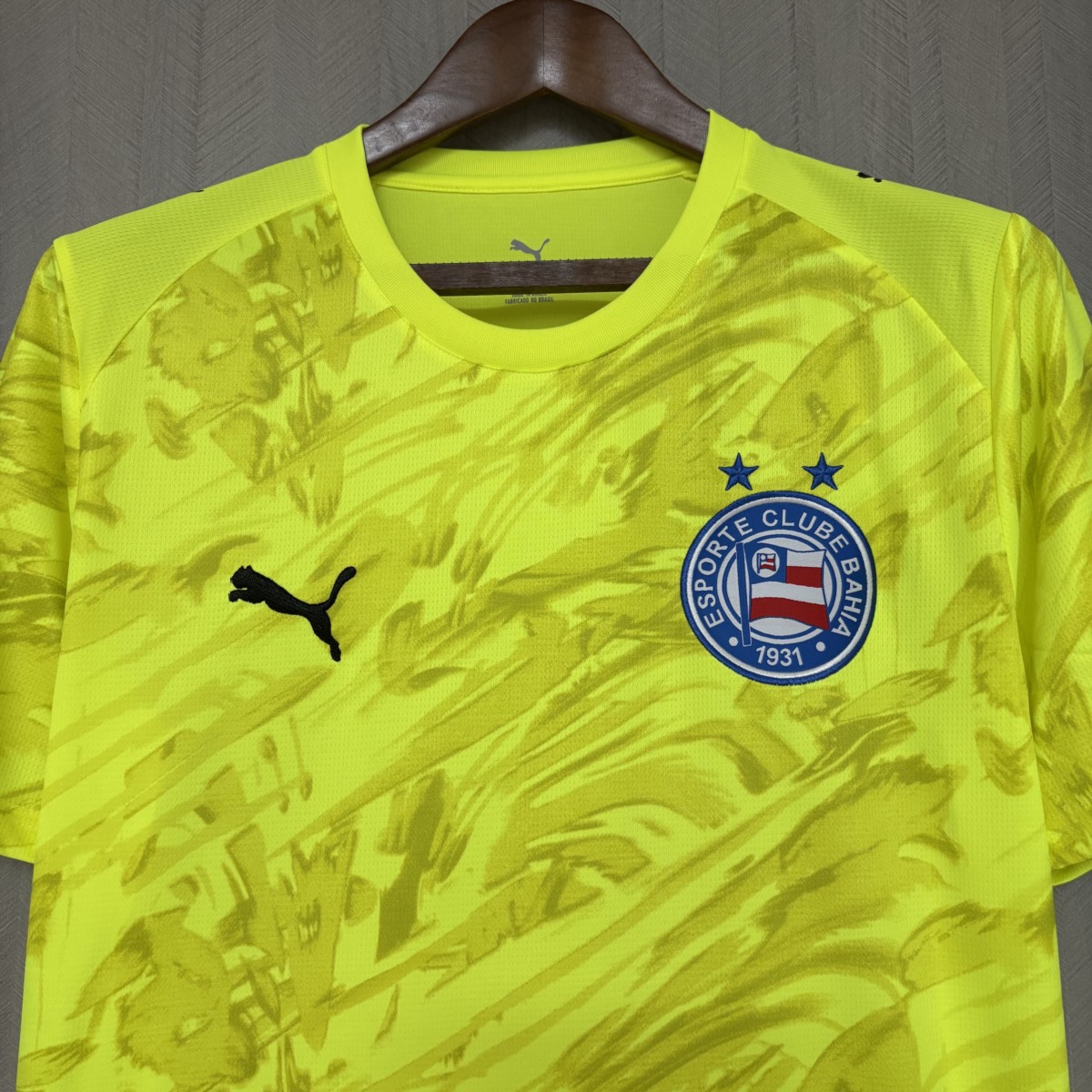 2026/27 Bahia Goalkeeper Yellow Jersey Fan Version