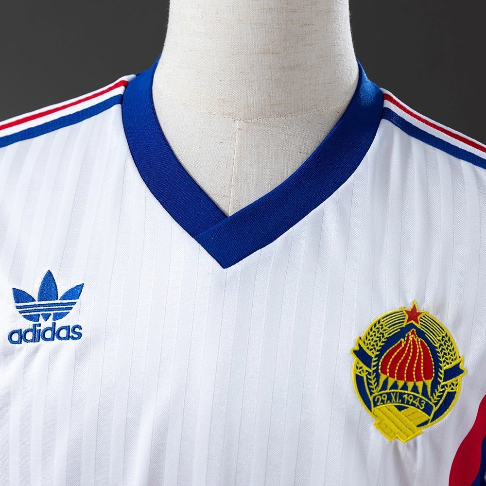 Retro Yugoslavia 1990 Away jersey Fan Version