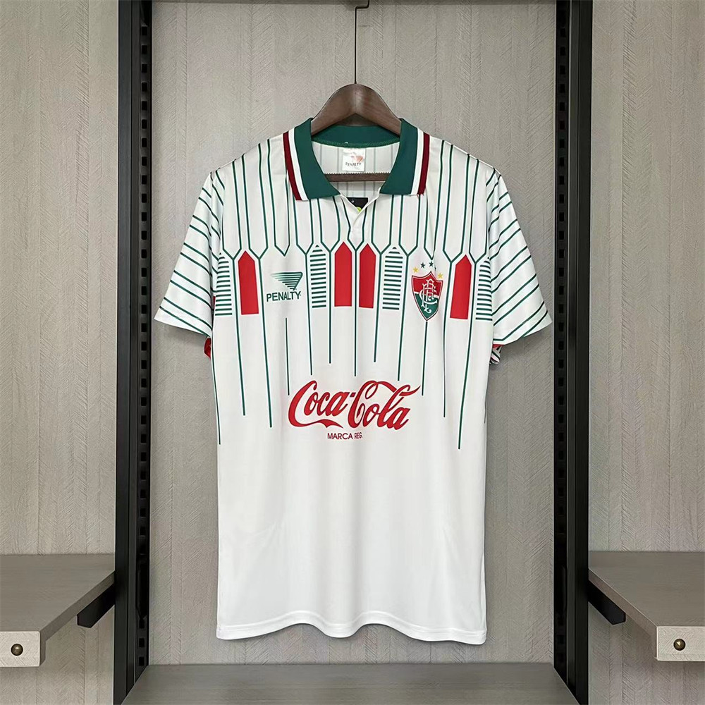 Retro 1993 Fluminense Away jersey Fan Version