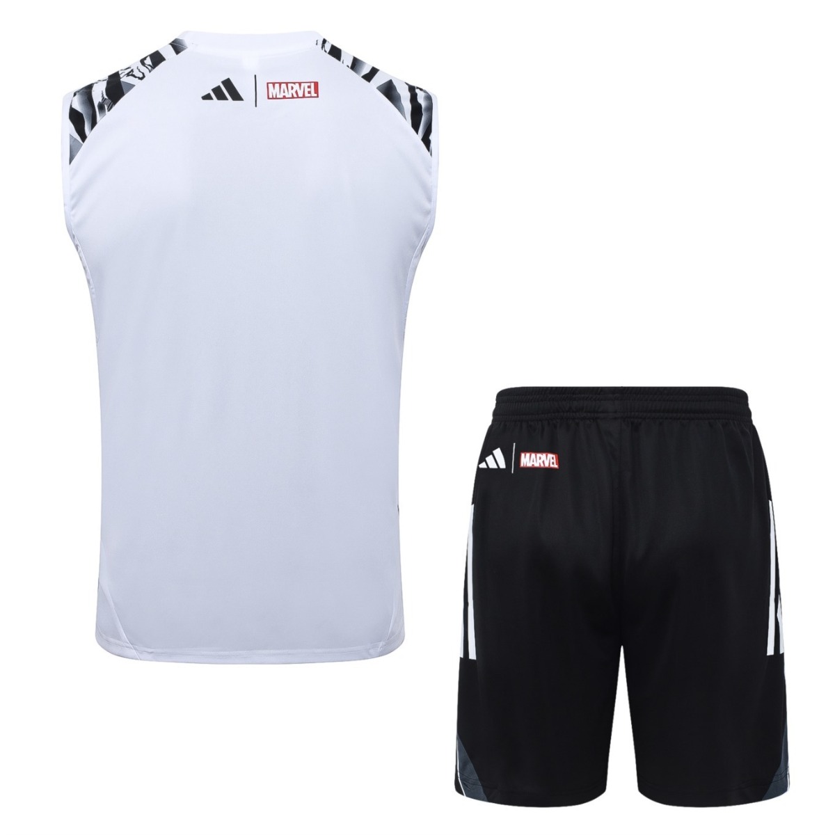 2026 Real Madrid White Training Set Shirt and Shorts