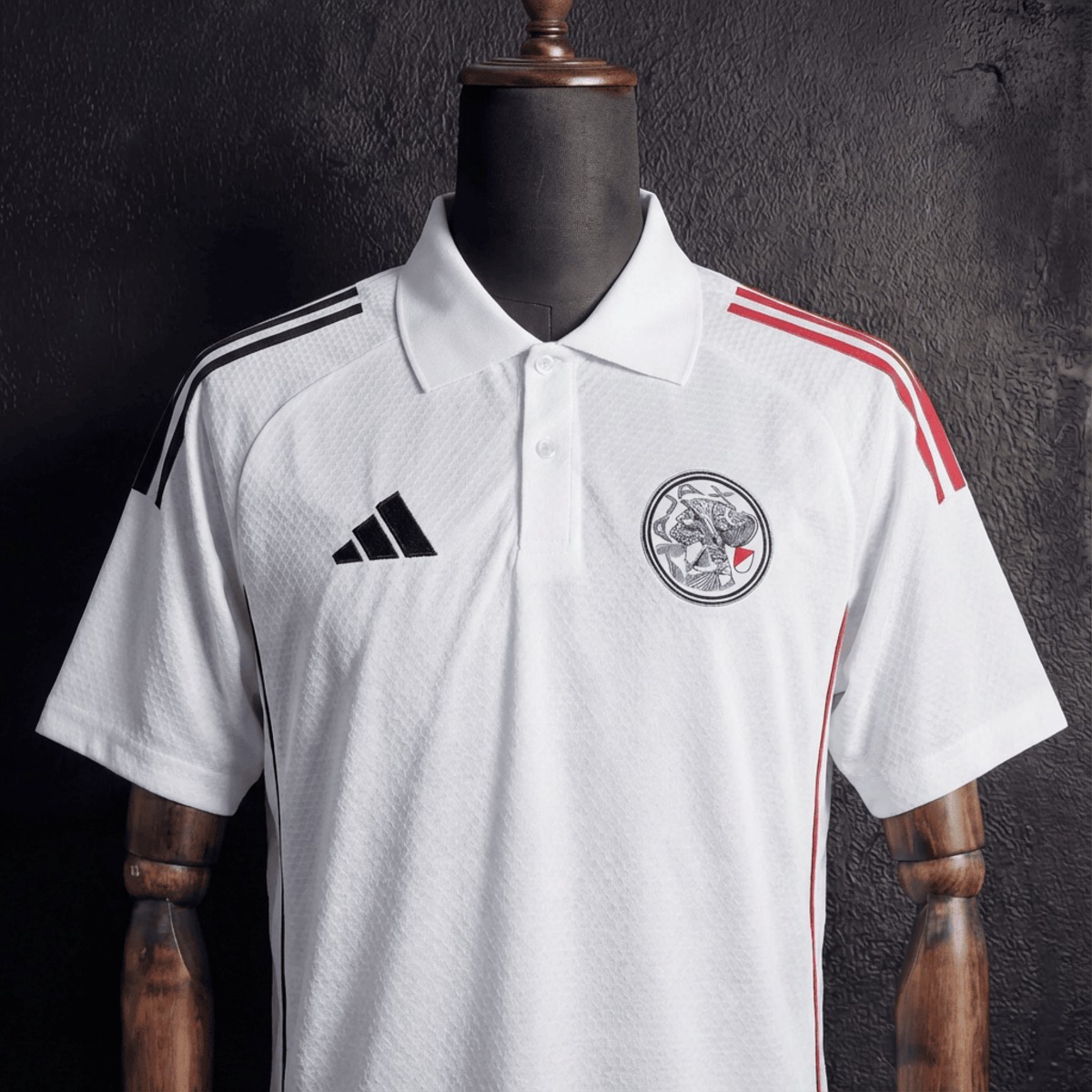 2025/26 Ajax Training White Polo Fan version