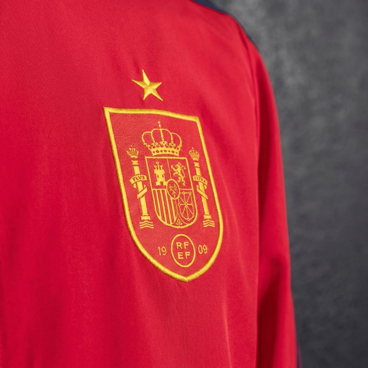 2026 Spain Red and Blue Reversible Windbreaker Sport Unifom