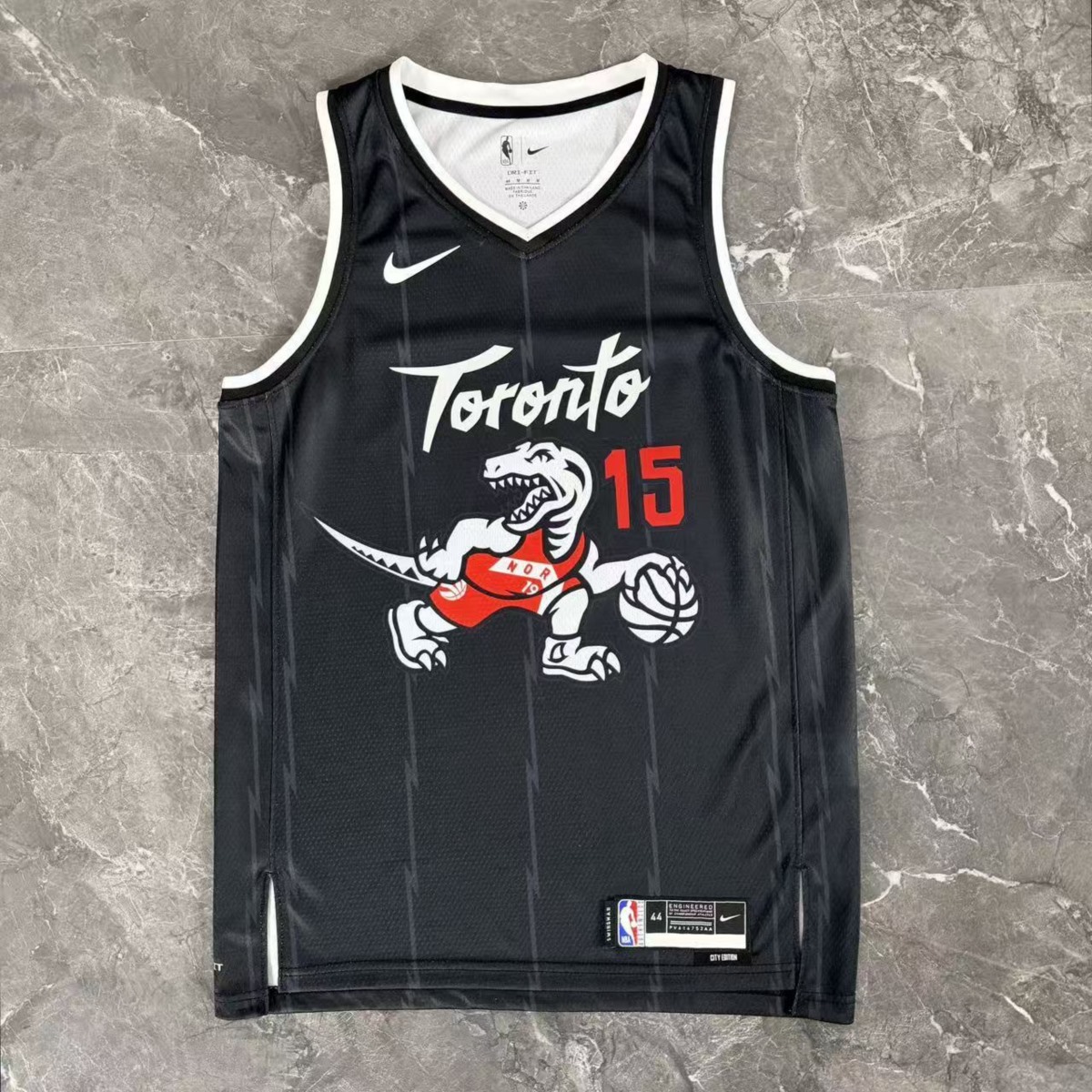 NBA Toronto Raptors 2026 City Edition Black Jersey CARTER#15
