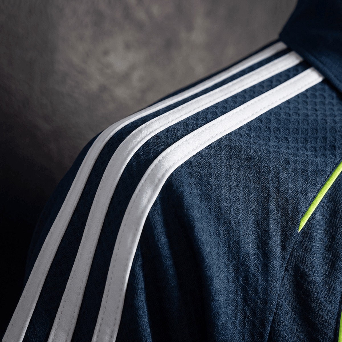 2025/26 Real Madrid Training Deep Grey Polo Fan version