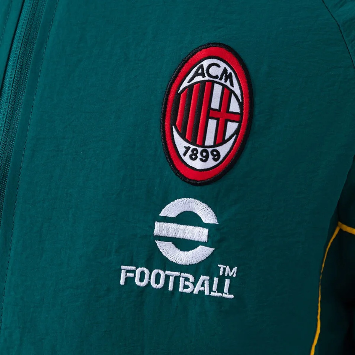 2026 AC Milan KING Anthem Green Jacket Windbreaker
