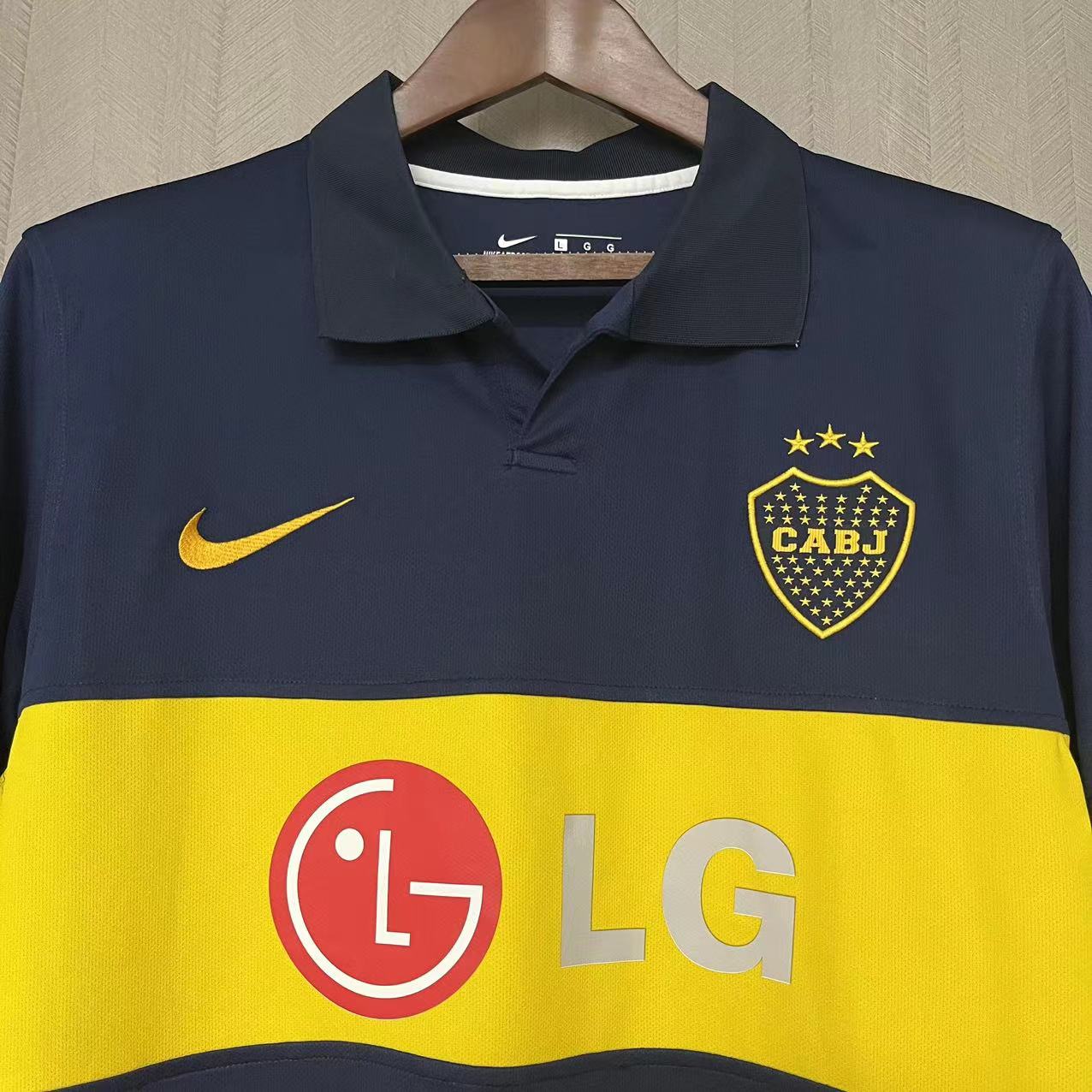 Retro Boca Juniors 09/10 Home jersey Fan Version