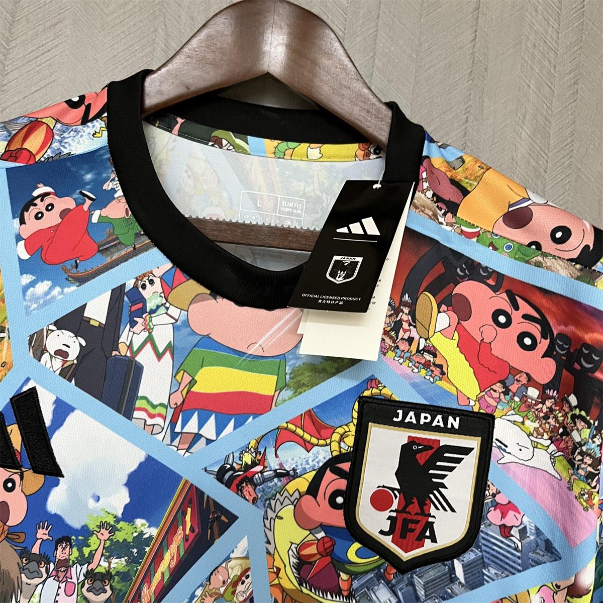 24/25 Japan Anime Crayon Shin-chan Special Edition  Jersey Fan Version