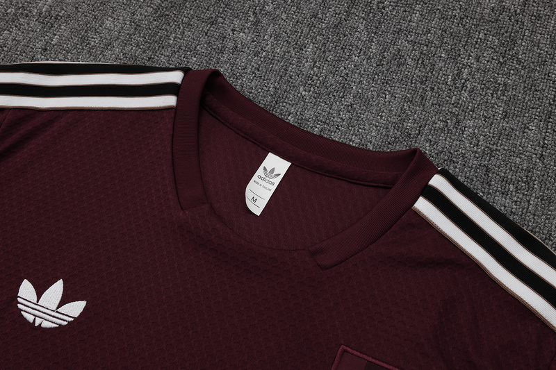 2025/26 Ajax maroon Training Set Shirt and Shorts