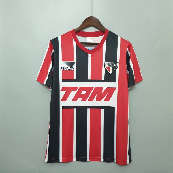 Retro 1993 sao paulo away jersey Fan Version