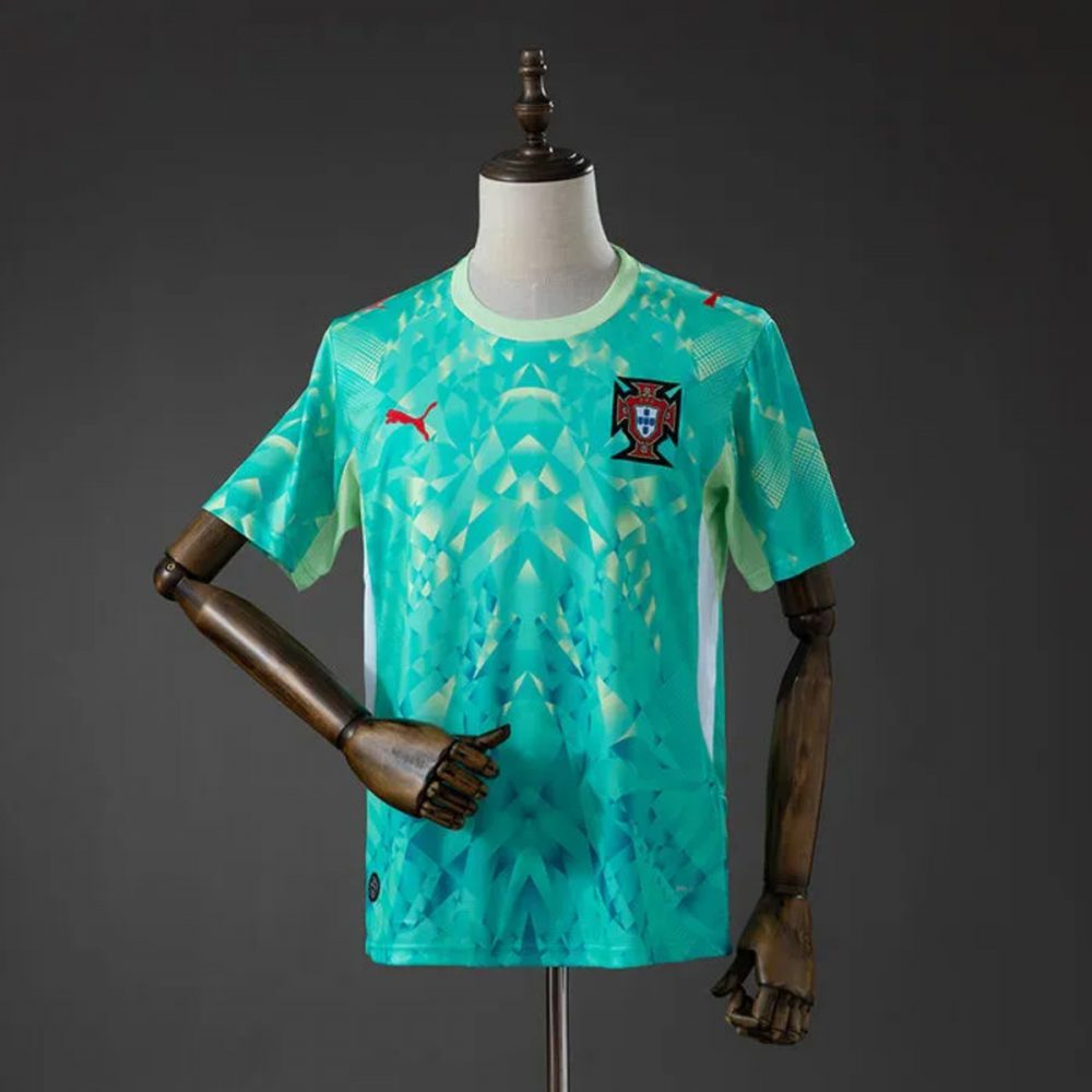 2026 Portugal Goalkeeper Green Jersey Fan Version