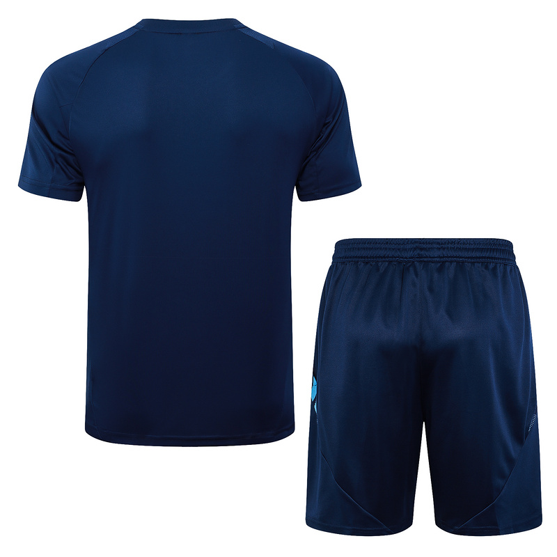 24/25 Arsenal Royal blue Training Set Shirt and Shorts