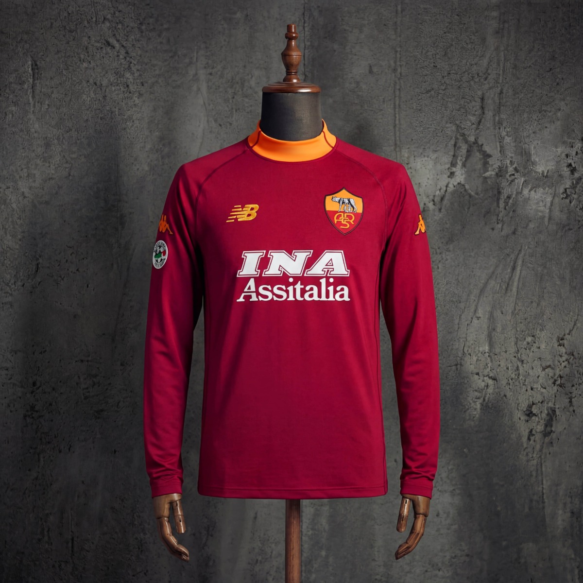 Retro 00/01 Roma Home jersey Fan Version