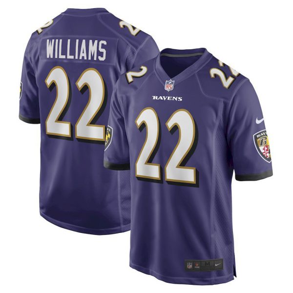 NFL Baltimore Ravens Jeysey WILLIAMS #22