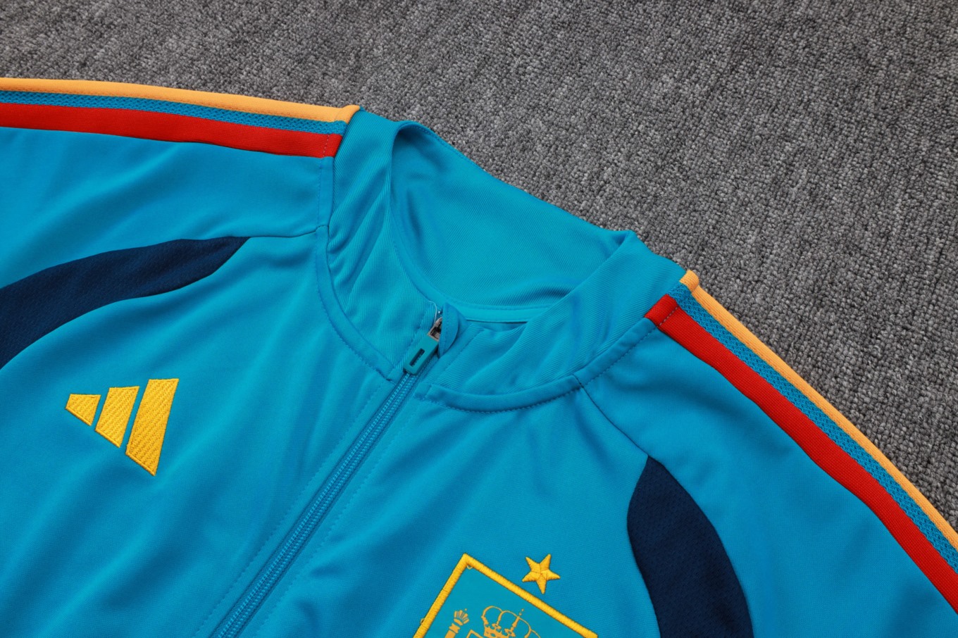 2026 Spain Lake blue Jacket Training Suit Set
