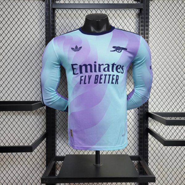 24/25 Arsenal Second Away Long Sleeve Special edition Jersey Player Version