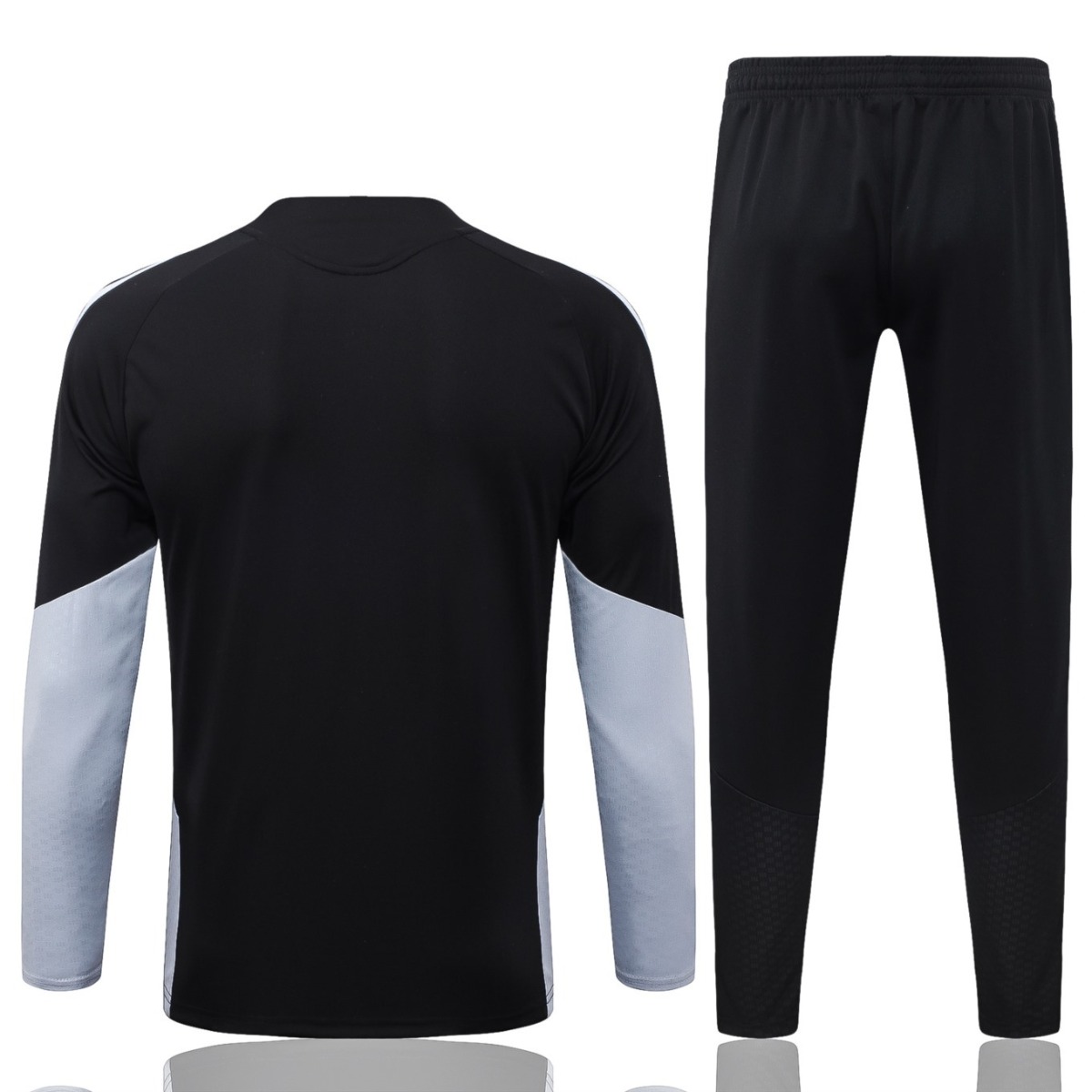 2026 Miami Black Long-sleeved half-pull training kit