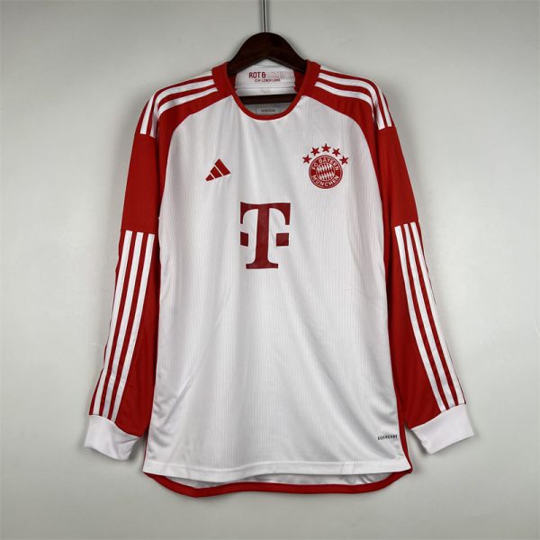 23/24 ayern Munich Home Long Sleeve jersey Fan Version