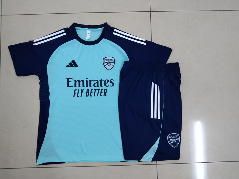 2025/26 Arsenal Light green Training Set Shirt and Shorts