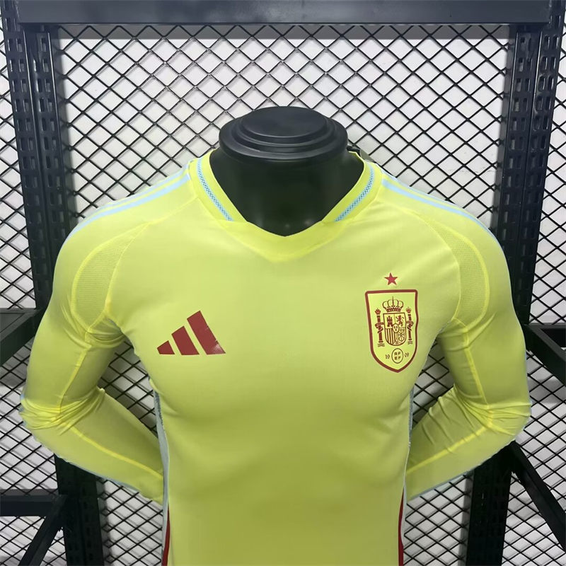 24/25 Spain Euro Away Jersey Long Sleeve Player Version