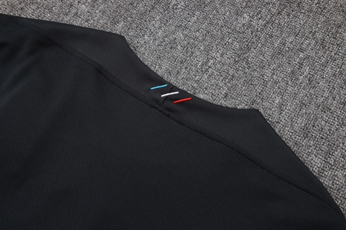 2026 PSG Fluorescent   Black  Training Set Shirt andShorts