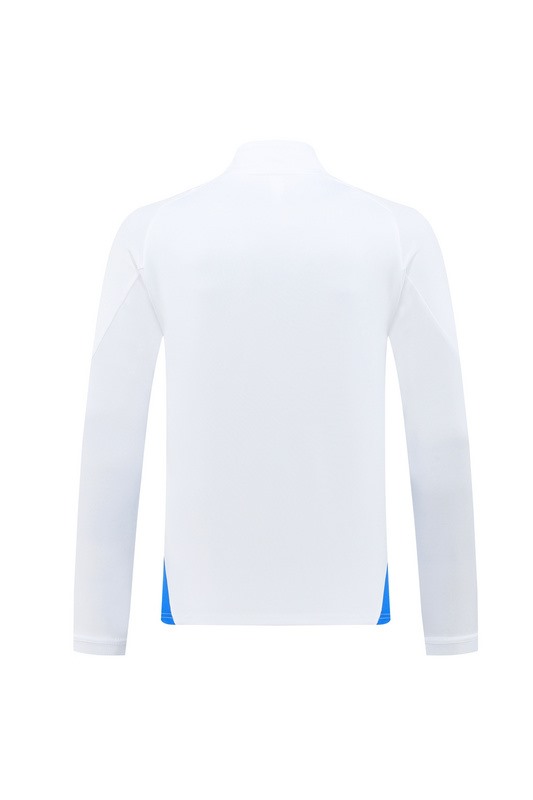 2024 Italy White Jacket Training Suit Set Football Team Shirt Sports Fashion