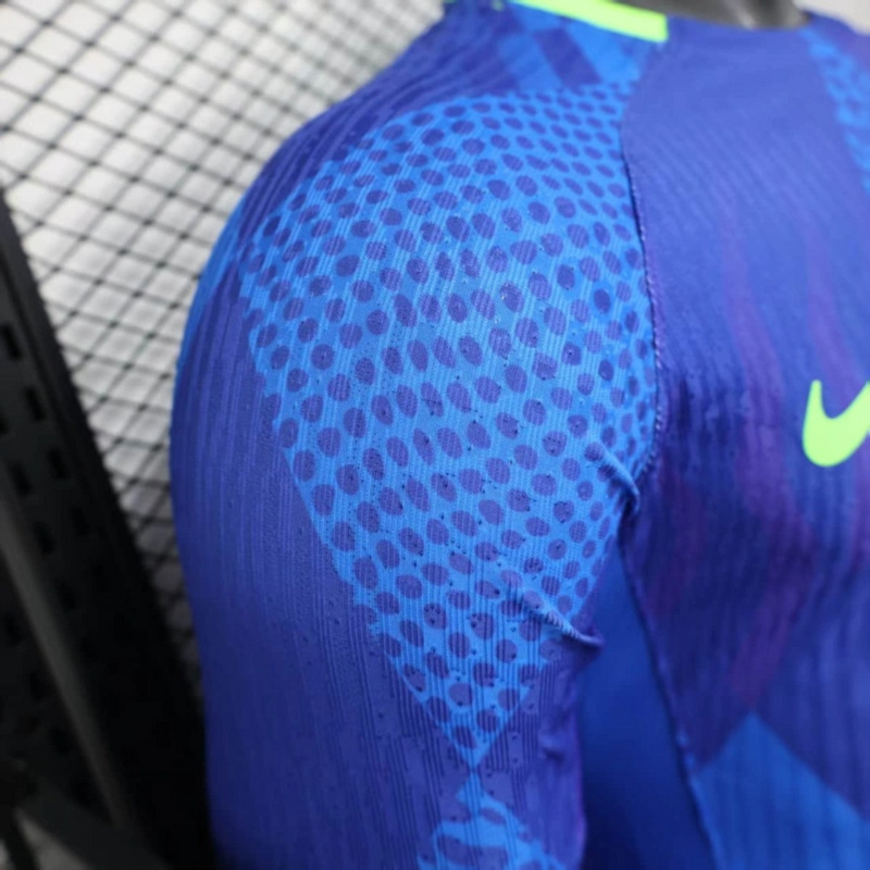 2025/26 Brazil Away Long Sleeve Jersey Player Version