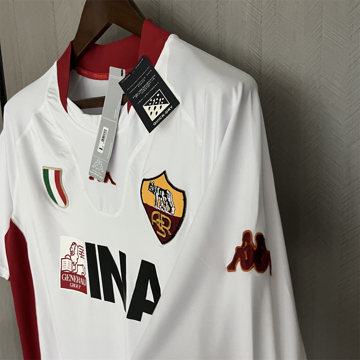 Retro Roma 01/02 Away jersey Fan Version