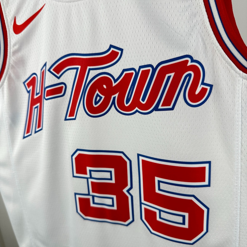 NBA Houston Rockets 2024 Round Neck Balck Jersey DURANT#35 S-XXL