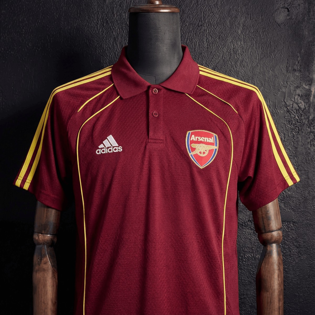 2025/26 Arsenal Training Red Polo Fan version