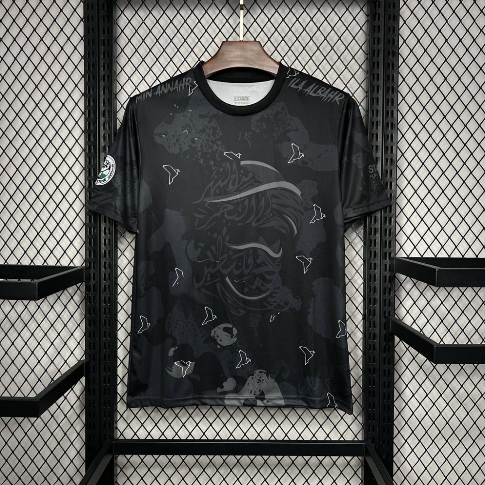 2024/25 CD Palestino Black special edition Jersey Fan Version
