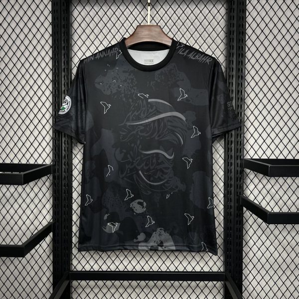 2024/25 CD Palestino Black special edition Jersey Fan Version