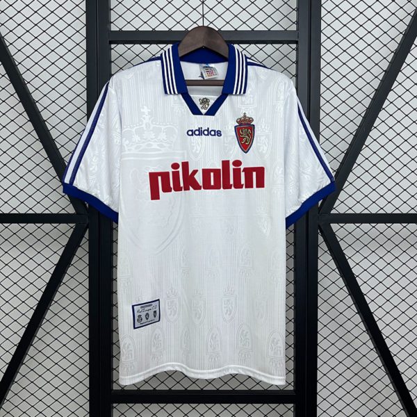 Retro Real Zaragoza 1997/98 Home jersey Fan Version
