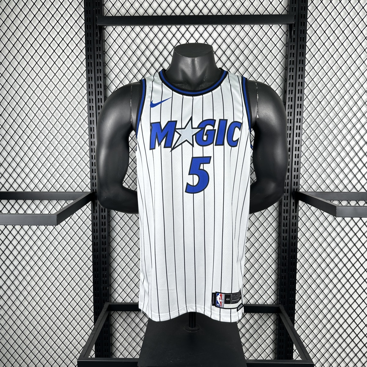 NBA Orlando Magic 2025 Round Neck Home White Jersey BANCHERO#5 S-XXL